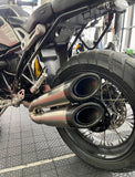 2024 ZIIV PROJECT CR2 Full Titanium Exhaust BMW R nineT with Resonator