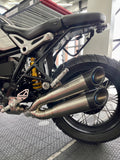 2024 ZIIV PROJECT CR2 Full Titanium Exhaust BMW R nineT No Resonator