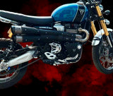 2024 ZIIV PROJECT MR Full Titanium Exhaust TRIUMPH SCRAMBLER / THRUXTON